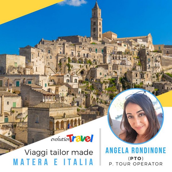 Angela Rondine, PTO Matera e Italia di Evolution Travel